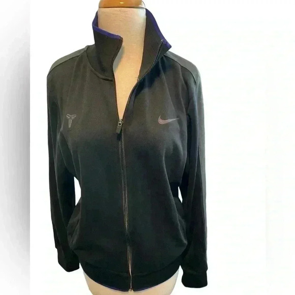 RARE 2011 NIKE KOBE BRYANT VENOMENON BLACK TRACK JACKET SIZE SMALL NICE!!! - Picture 2 of 14